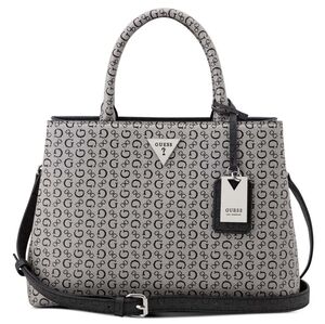 GUESS Monogram Satchel Handbag